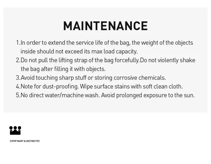 INSTINCTOY HUG YOU SERIES-Canvas Bag