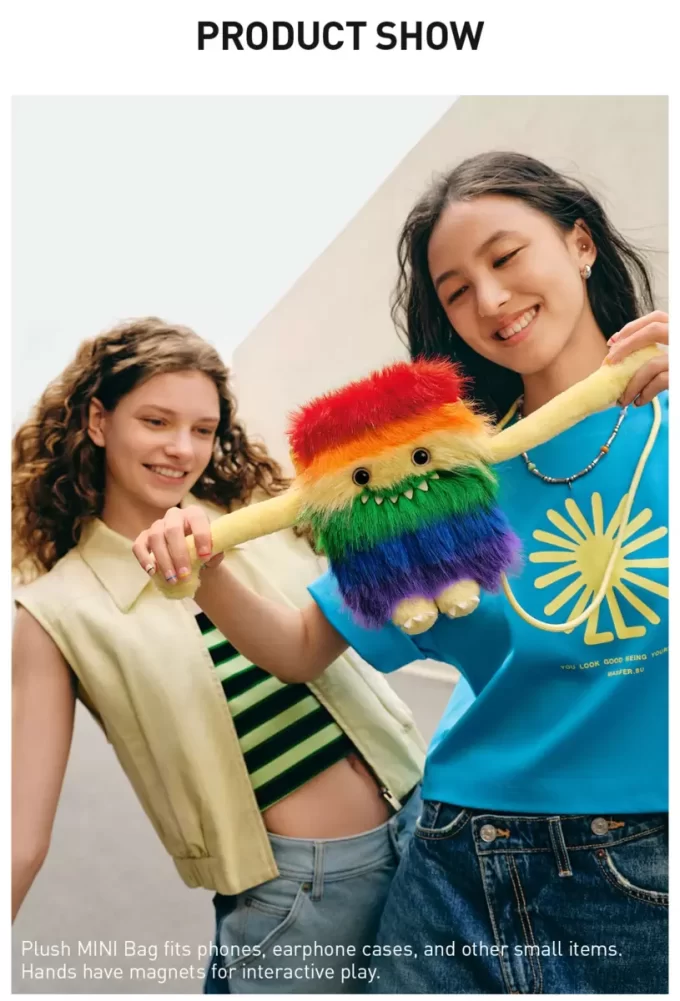 INSTINCTOY HUG YOU SERIES-Mini Plush Bag