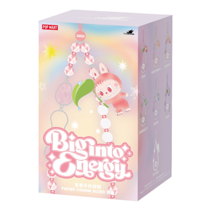 Labubu Big into Energy Phone Charm Sealed Case (1 Blind Box)
