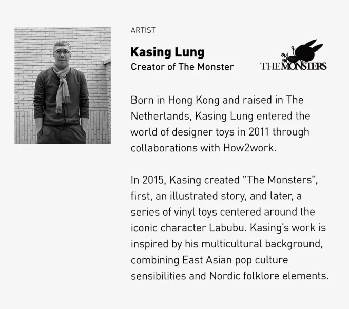 THE MONSTERS Home Of Elves Series-Vinyl Doll Lamp