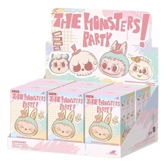 Labubu Party Reversible Pendant Sealed Case (6 Blind Boxes)