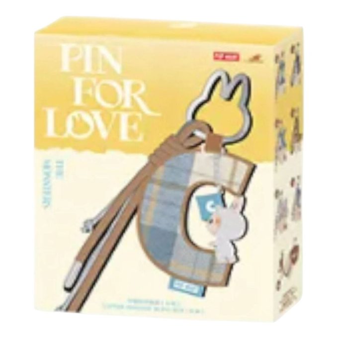 Labubu Pin for Love Letter Pendant Sealed Case (A-M) (1 Blind Box)
