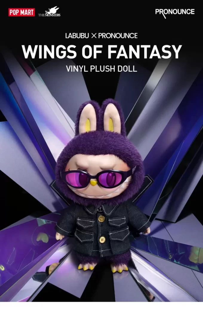 LABUBU × PRONOUNCE – WINGS OF FANTASY Vinyl Plush Doll
