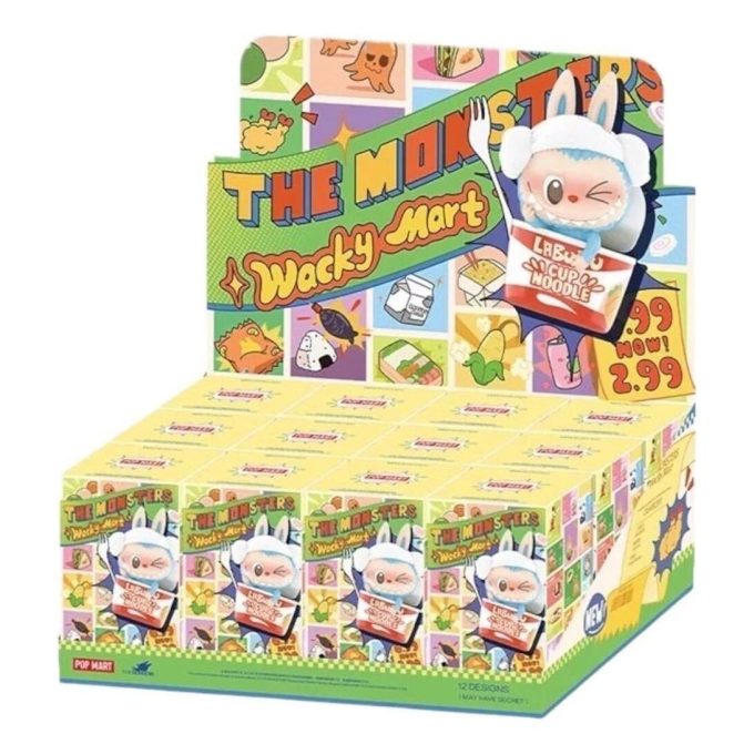 Labubu Wacky Mart Figure Sealed Cases (12 Blind Boxes)