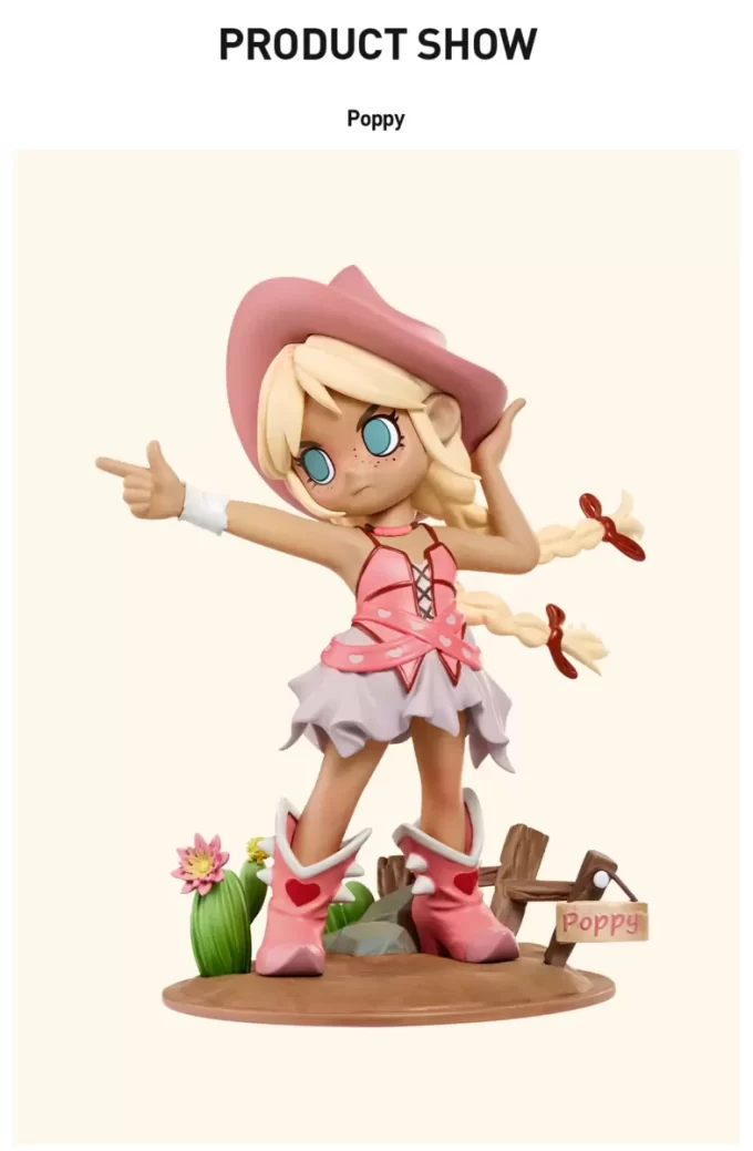 Lil Peach Riot Western Riot Figurines