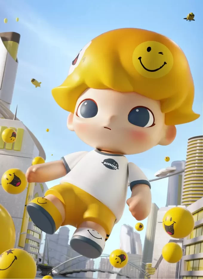 MEGA COLLECTION 1000% JUST DIMOO × SmileyWorld