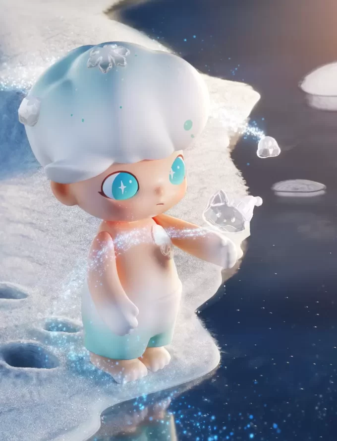 MEGA COLLECTION 1000% JUST DIMOO Snowman MEGA COLLECTION 1000% JUST DIMOO Snowman