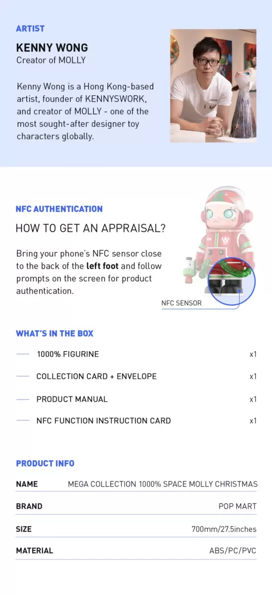 MEGA COLLECTION 1000% SPACE MOLLY Christmas MEGA COLLECTION 1000% SPACE MOLLY Christmas