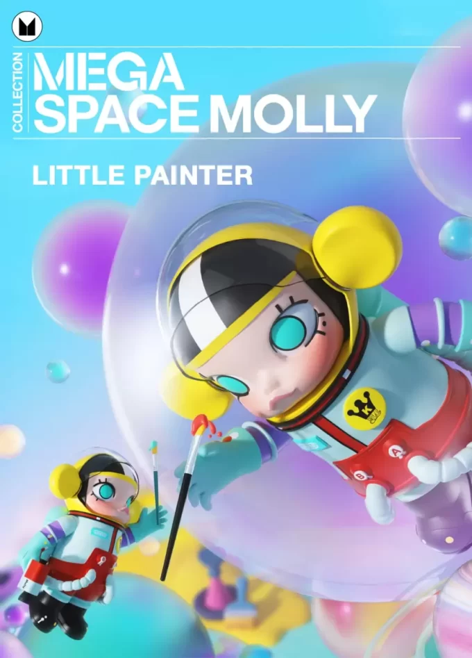 MEGA COLLECTION 1000% SPACE MOLLY Little Painter MEGA COLLECTION 1000% SPACE MOLLY Little Painter