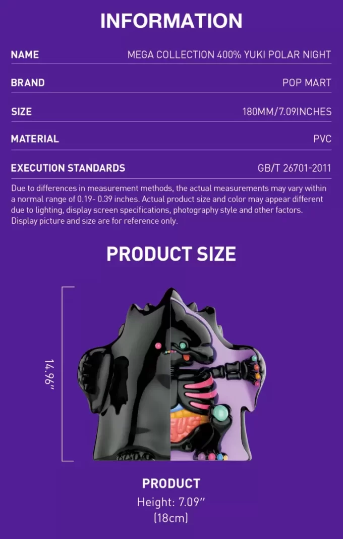 MEGA COLLECTION 400% YUKI POLAR DAY YUKI POLAR NIGHT MEGA COLLECTION 400% YUKI POLAR DAY YUKI POLAR NIGHT