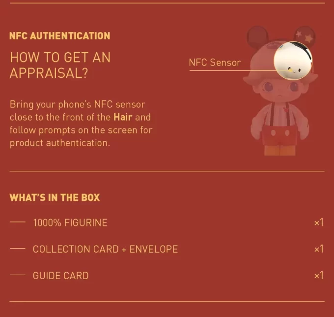 MEGA JUST DIMOO 1000% Mickey Mouse MEGA JUST DIMOO 1000% Mickey Mouse