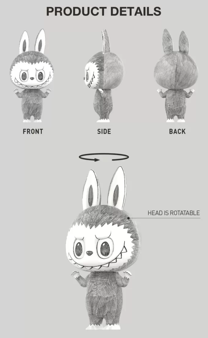 MEGA LABUBU 400% Sketch MEGA LABUBU 400% Sketch