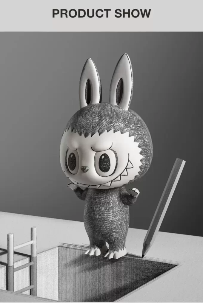 MEGA LABUBU 400% Sketch MEGA LABUBU 400% Sketch