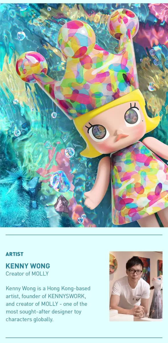 MEGA ROYAL MOLLY 1000% Huang Yuxing-Bubbles MEGA ROYAL MOLLY 1000% Huang Yuxing-Bubbles