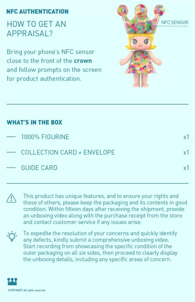 MEGA ROYAL MOLLY 1000% Huang Yuxing-Bubbles MEGA ROYAL MOLLY 1000% Huang Yuxing-Bubbles