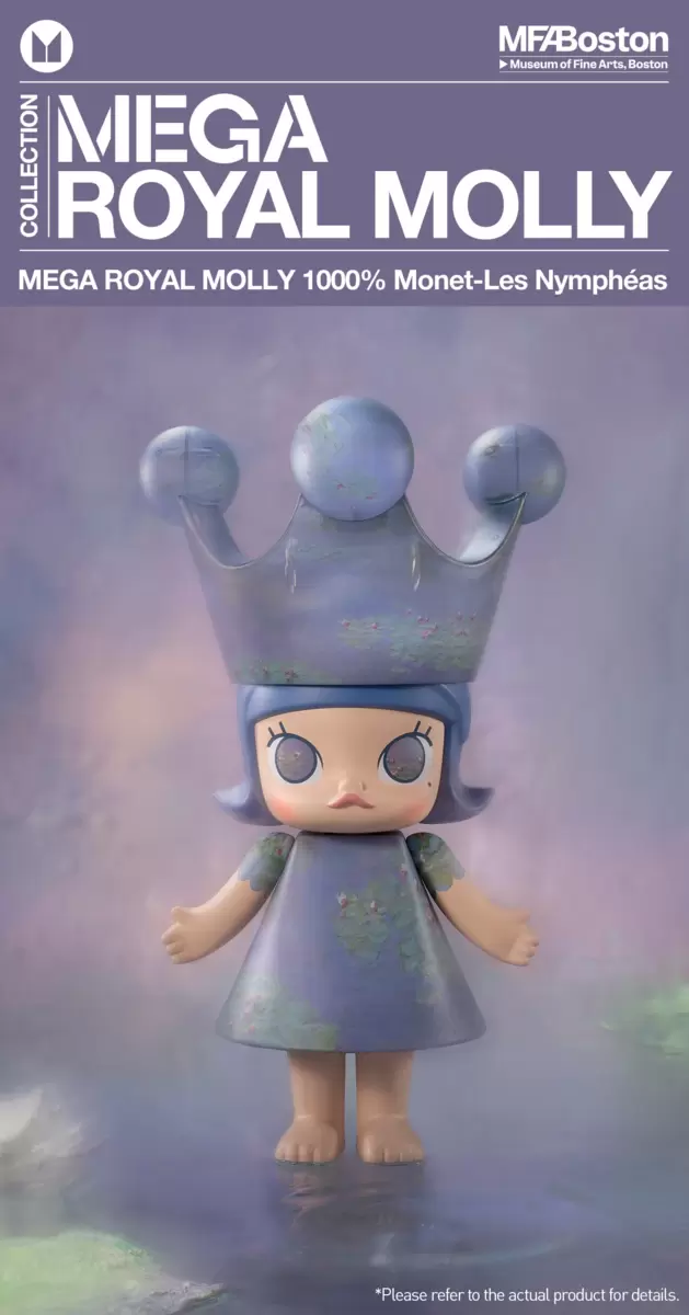 MEGA ROYAL MOLLY 1000% Monet-Les Nymphéas MEGA ROYAL MOLLY 1000% Monet-Les Nymphéas