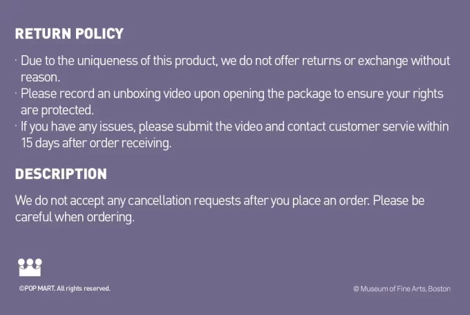 MEGA ROYAL MOLLY 400% Monet-Les Nymphéas MEGA ROYAL MOLLY 400% Monet-Les Nymphéas