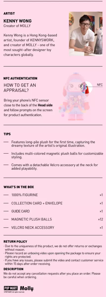 MEGA SPACE MOLLY 1000% Jon Burgerman MEGA SPACE MOLLY 1000% Jon Burgerman