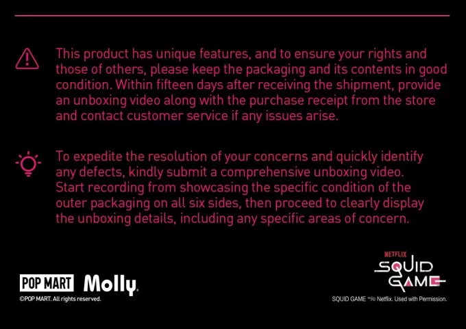 MEGA SPACE MOLLY 400%+100% Squid Game