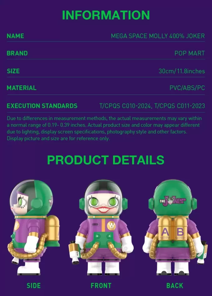 MEGA SPACE MOLLY 400% JOKER MEGA SPACE MOLLY 400% JOKER