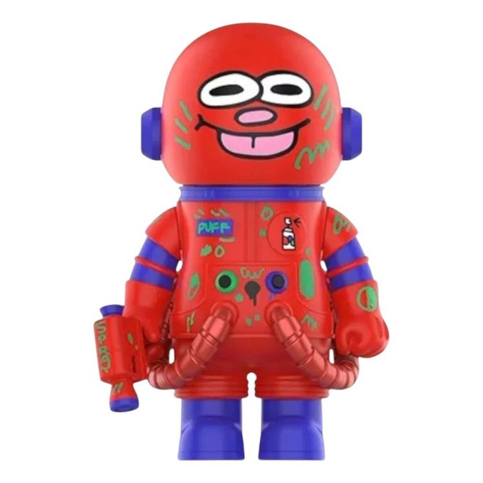 Mega Space Molly 400% Jon Burgerman Space Cadets “Puff”