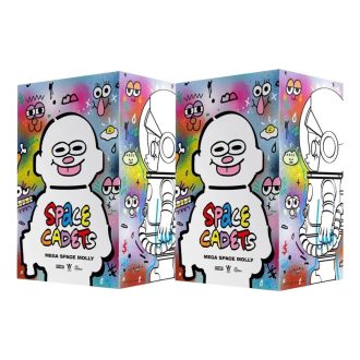 Mega Space Molly 400% Jon Burgerman Space Cadets Sealed Cases (2 Blind Boxes)