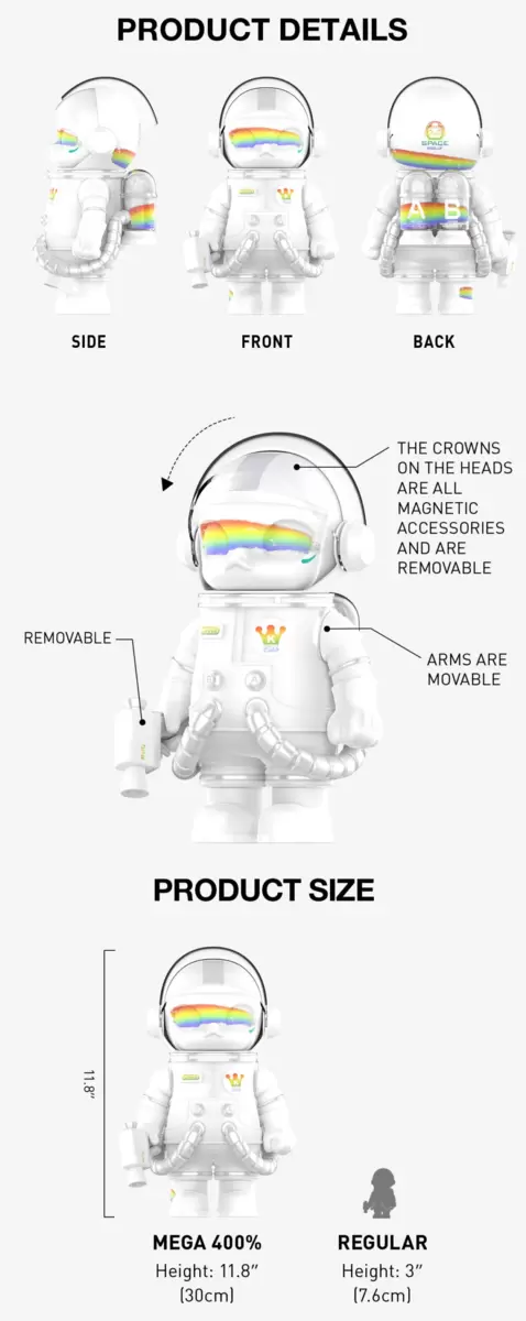 MEGA SPACE MOLLY 400% Rainbow MEGA SPACE MOLLY 400% Rainbow