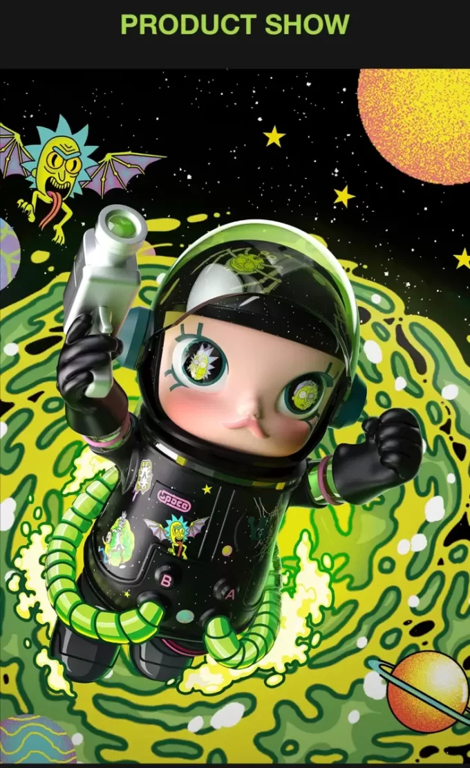 MEGA SPACE MOLLY 400% Rick And Morty MEGA SPACE MOLLY 400% Rick And Morty