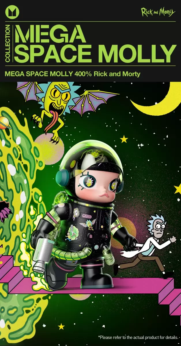 MEGA SPACE MOLLY 400% Rick And Morty MEGA SPACE MOLLY 400% Rick And Morty