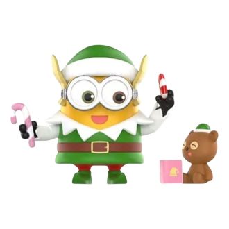 Minions Bedtime Stories by Bob and Tim Figures “Santas Workshop Manual”