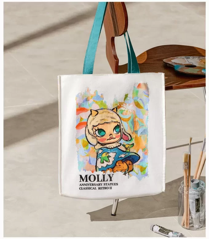 MOLLY Anniversary Statues Classical Retro 2 Series-Canvas Bag