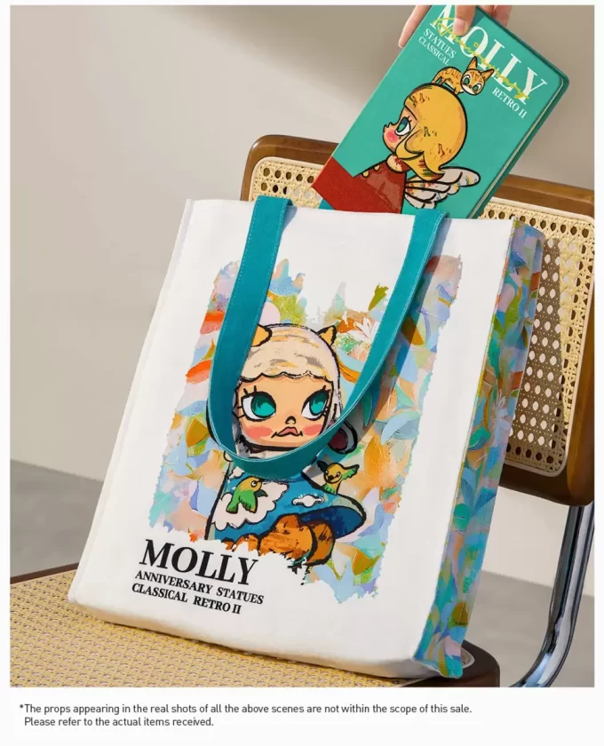 MOLLY Anniversary Statues Classical Retro 2 Series-Canvas Bag