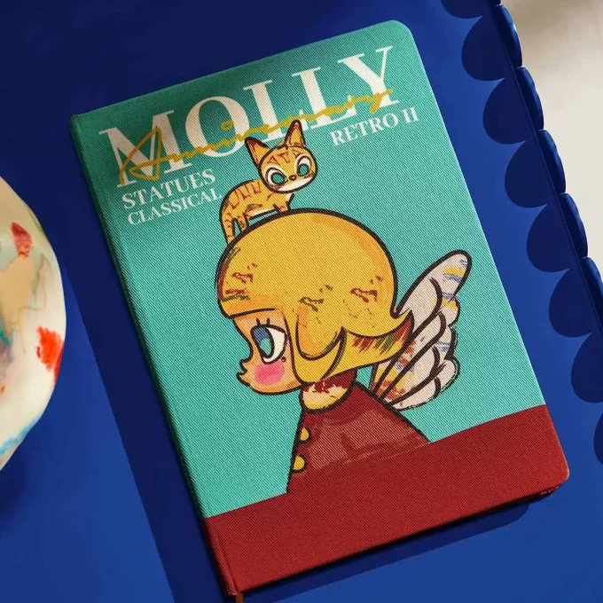 MOLLY Anniversary Statues Classical Retro 2 Series-Notebook