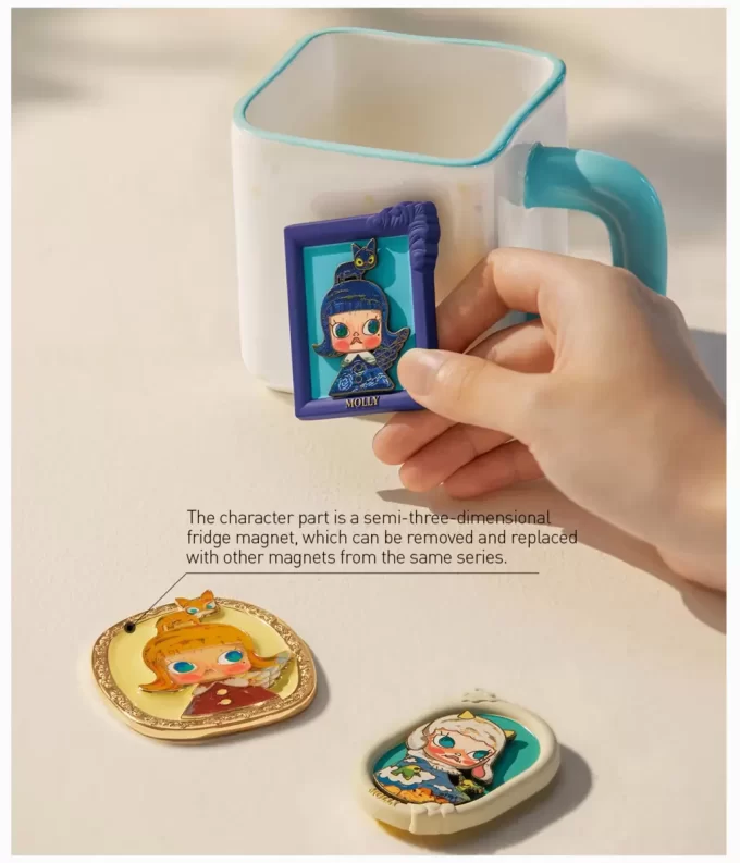 MOLLY Anniversary Statues Classical Retro 2 Series-Picture Frame Cup