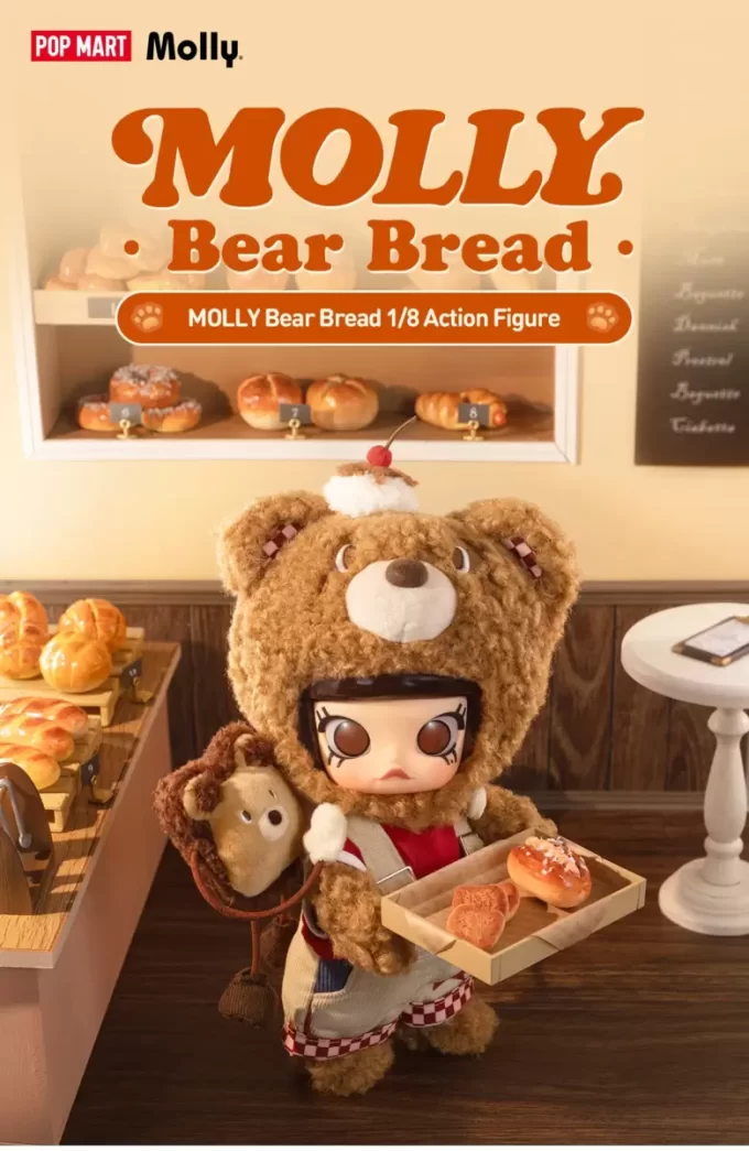 MOLLY Bear Bread 1/8 Action Figure