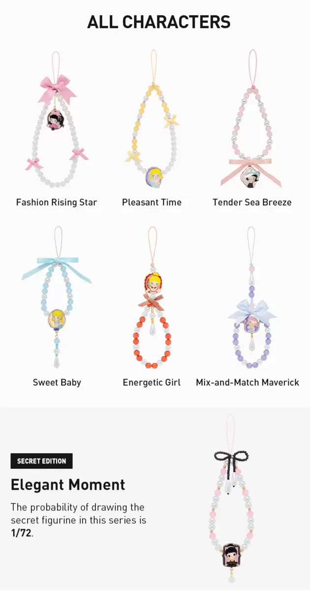 MOLLY Daily Look Series-Phone Charm Blind Box MOLLY Daily Look Series-Phone Charm Blind Box