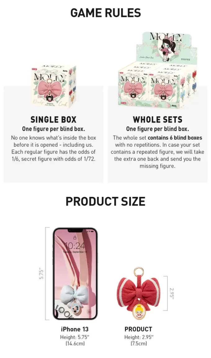 MOLLY Daily Look Series-Sachet Blind Box MOLLY Daily Look Series-Sachet Blind Box