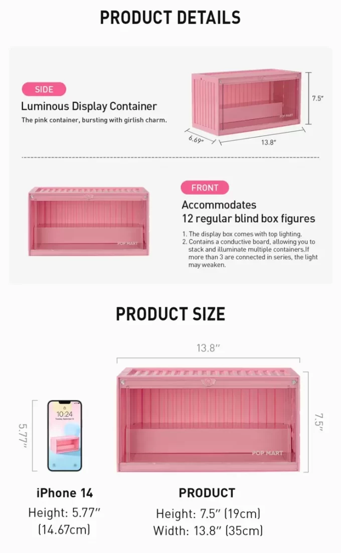 MOLLY My Instant Superpower Series-Luminous Display Container