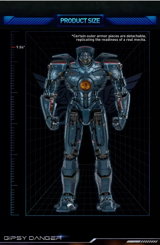 Pacific Rim: Gipsy Danger Diecast Action Figure