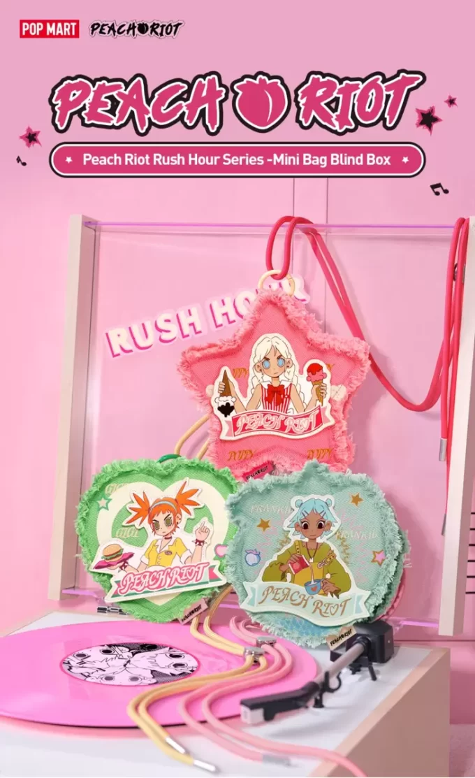 Peach Riot Rush Hour Series -Mini Bag Blind Box Peach Riot Rush Hour Series -Mini Bag Blind Box