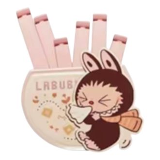 Pom Party Collection Sealing Clips Magnetic “Labubu”