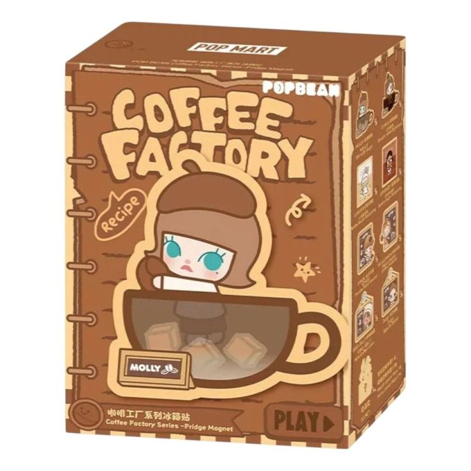 Pop Bean Coffee Factory Fridge Magnet Sealed Case (1 Blind Box)
