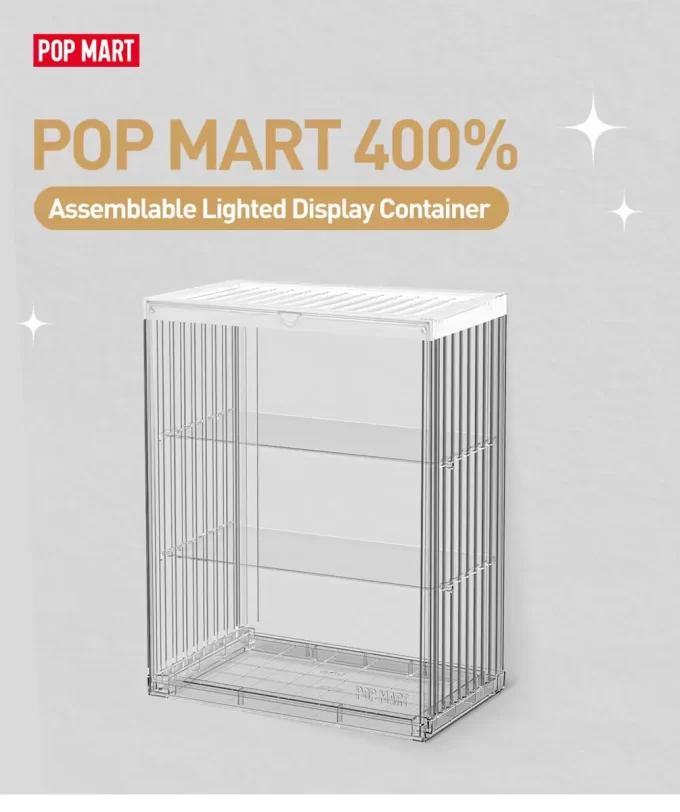 POP MART 400% Assemblable Lighted Display Container POP MART 400% Assemblable Lighted Display Container