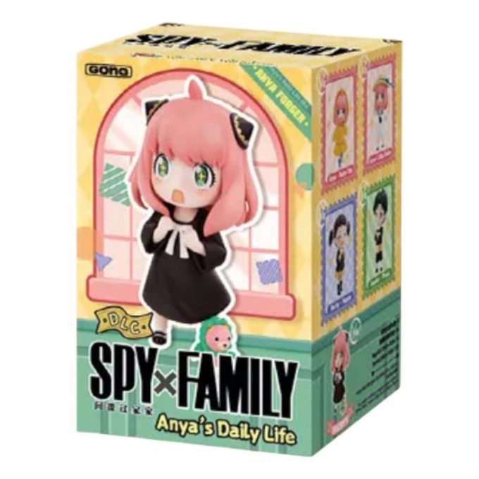 Pop Mart SPY X FAMILY Anya”s Everyday DLC Figures Sealed Case (1 Blind box)