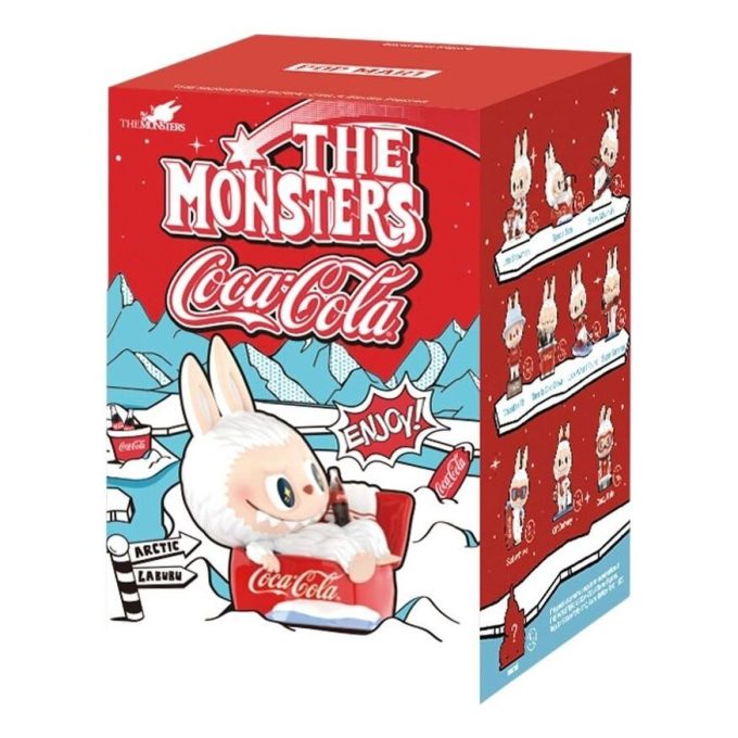 Pop Mart x Coca-Cola The Monsters Labubu Figure Sealed Case (1 Blind Box)