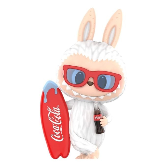 Pop Mart x Coca-Cola The Monsters Labubu Figure “Surf With Me”