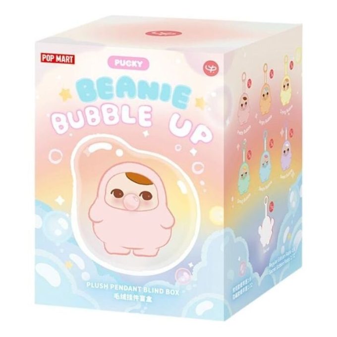 Pucky Beanie Bubble Up Plush Pendant Sealed Cases (1 Blind Box)