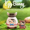 PUCKY Egg Bunny Figure