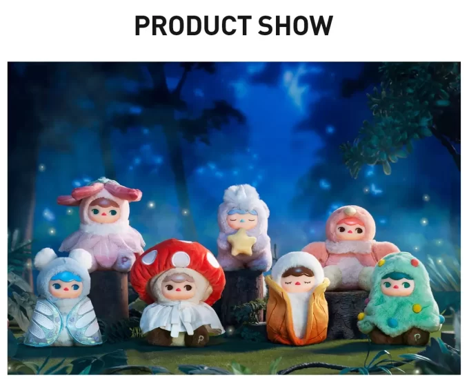 PUCKY Forest Party Series-Vinyl Plush Pendant Blind Box