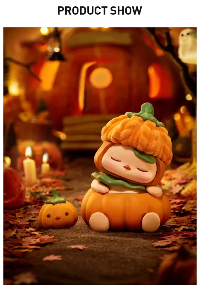 PUCKY Pumpkin Baby Figure